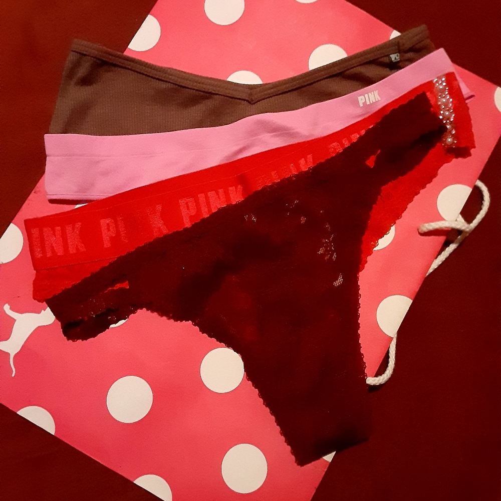 New Pink VS 4Pack garments Size MW